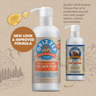 New Look and Improved formula for Grizzly Wild Alaskan Salmon Oil Plus Dog Food Supplement 16 floz