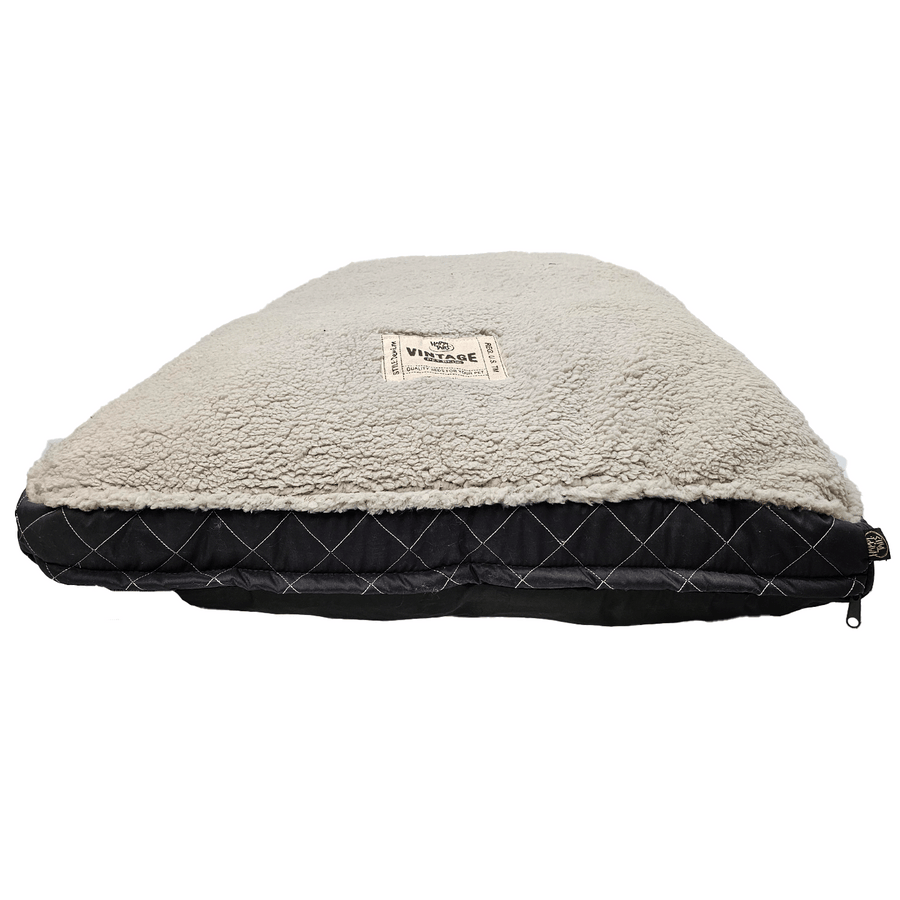 Happy Tails Microsuede Gusset Dog Bed, 40" x 30"