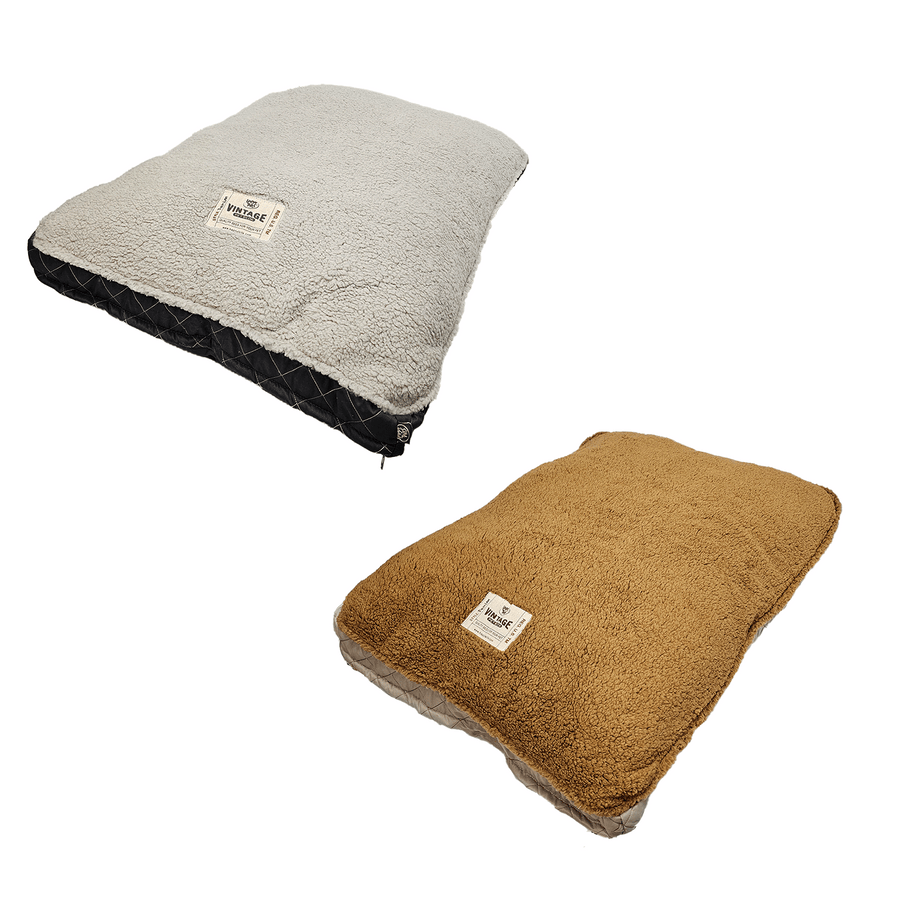 Happy Tails Microsuede Gusset Dog Bed, 40" x 30"