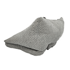 Side view of Happy Tails Shabby Chic Mini Sofa Dog Bed, 20" x 14" Gray