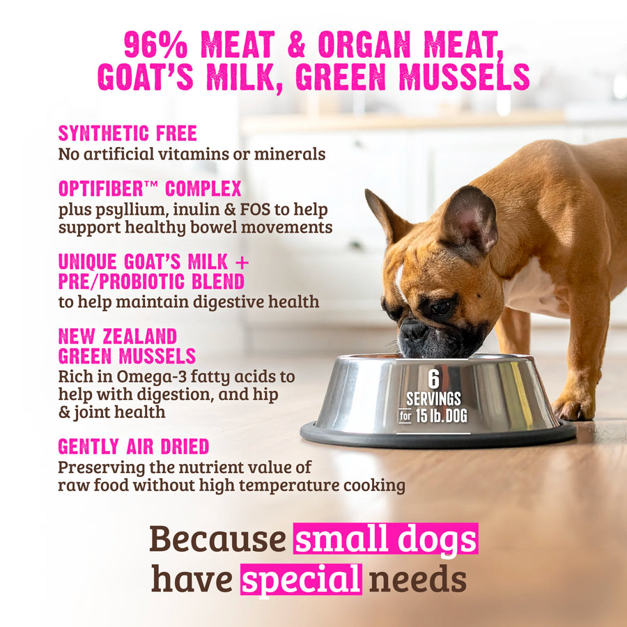 RAWZ Air Dried Just For My Small Dog Beef Recipe Dog Food & Topper