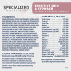 Natural Balance Specialized Nutrition Sensitive Skin & Stomach Salmon & Oatmeal Dry Dog Food Ingredients.