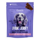 NutriSource Duck Jivin' Jerky front of bag.