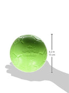6'2 inches size of Jolly Pets Jolly Soccer Ball Dog Toy Green
