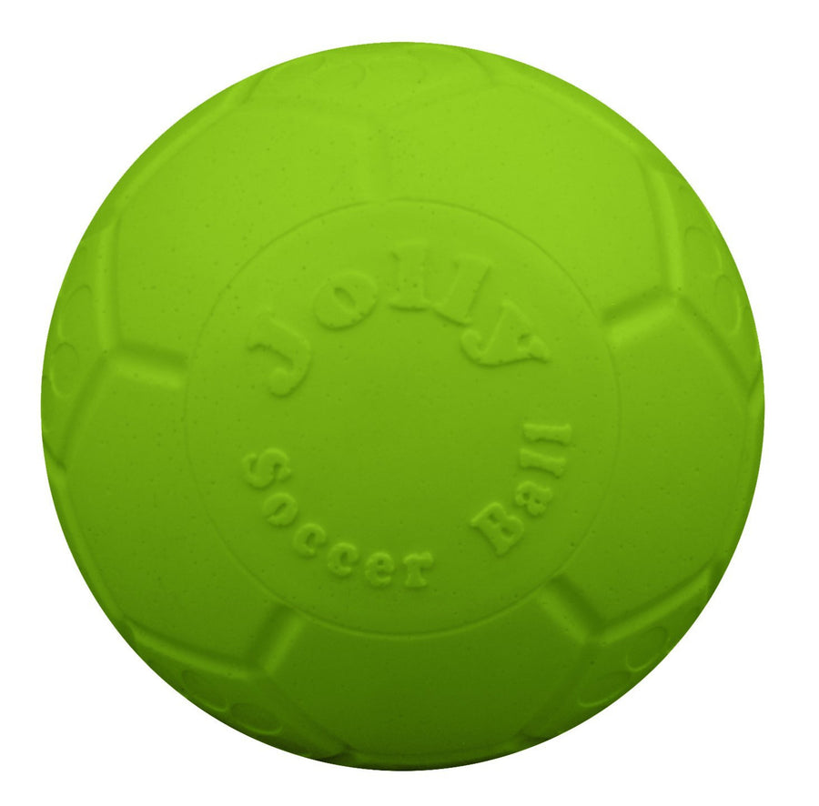 Close Up View of Jolly Pets Jolly Soccer Ball 6" Dog Toy
