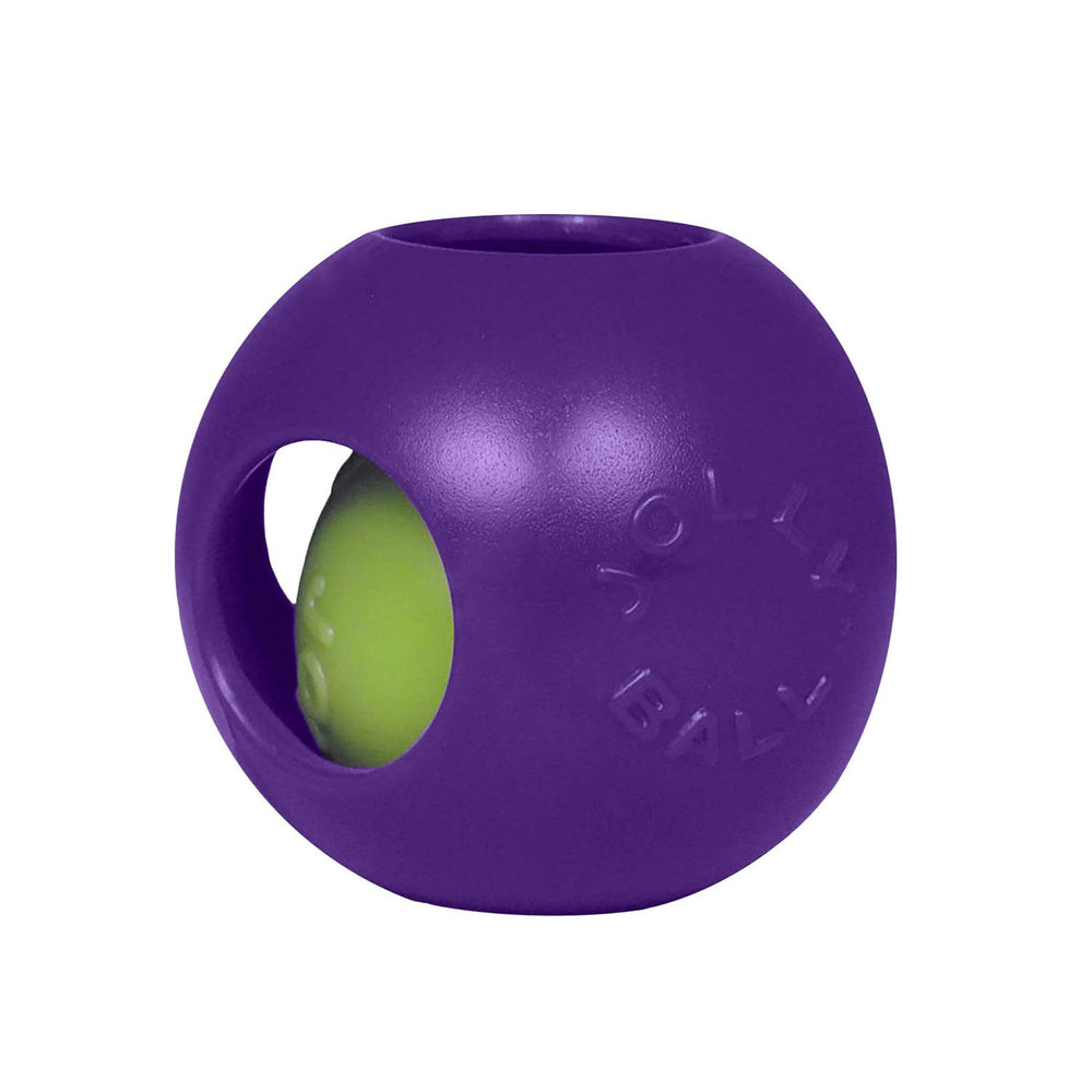 Purple Colored Jolly Pets Teaser Ball  Dog Toy