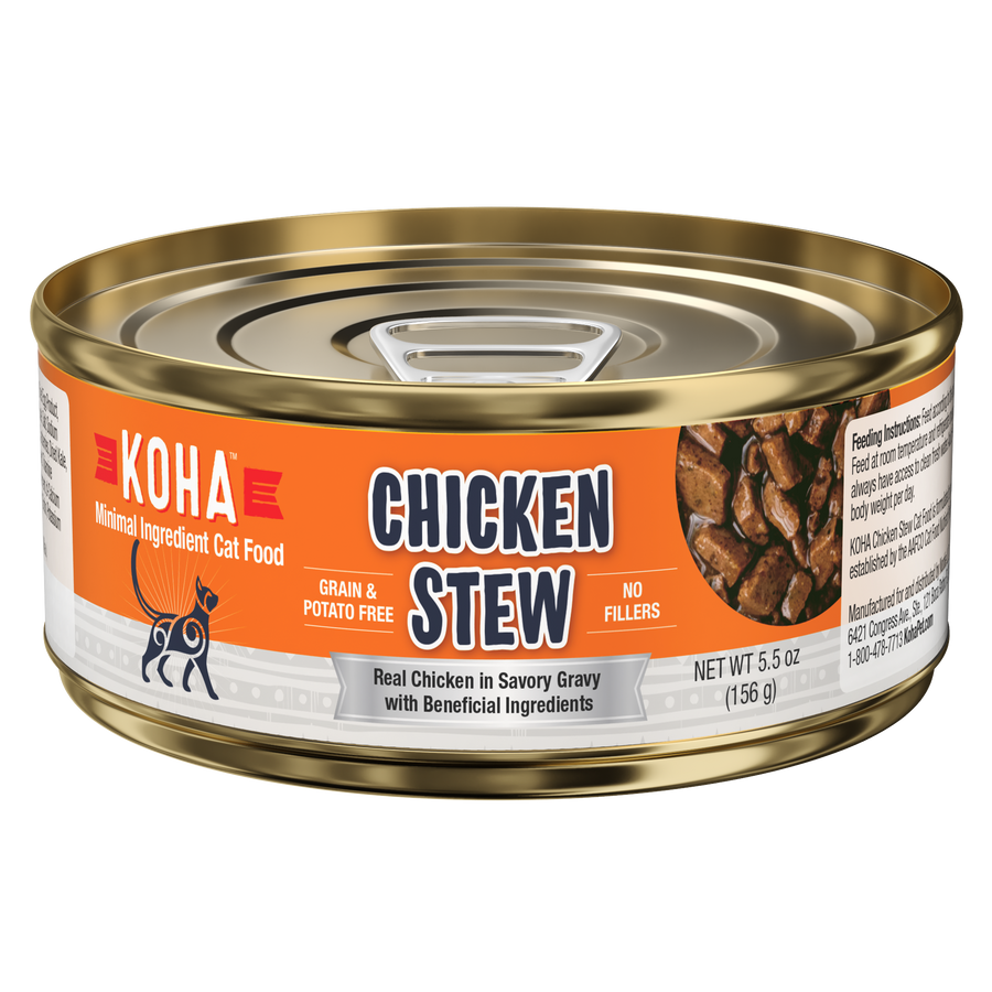 KOHA Grain & Potato Free Chicken Stew Canned Cat Food