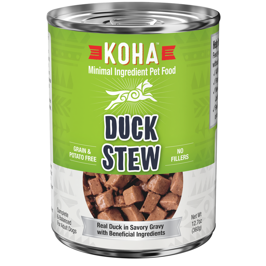 KOHA Grain & Potato Free Duck Stew Canned Dog Food