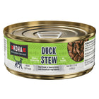 KOHA Grain & Potato Free Duck Stew Canned Cat Food front of can.