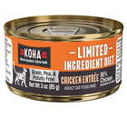 KOHA Grain & Potato Free Limited Ingredient Diet Chicken Pate Canned Cat Food front