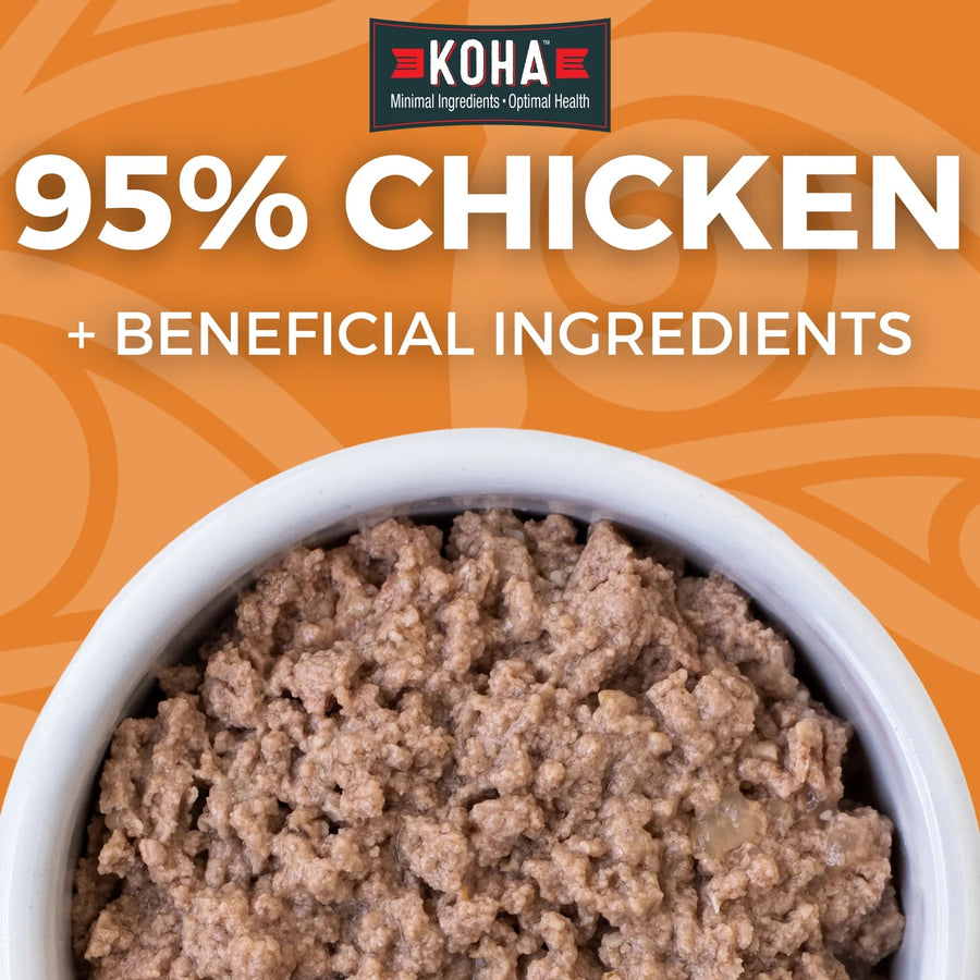 95% Chicken + Beneficial Ingredients