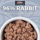 96% Rabbit + Beneficial Ingredients