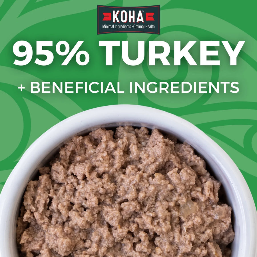 95% Turkey + Beneficial Ingredients