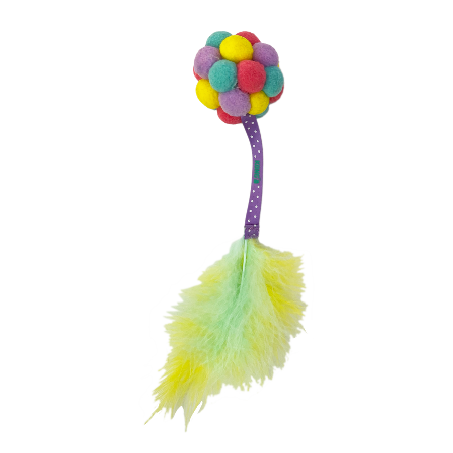 Front of KONG Active Bubble Ball Cat Toy