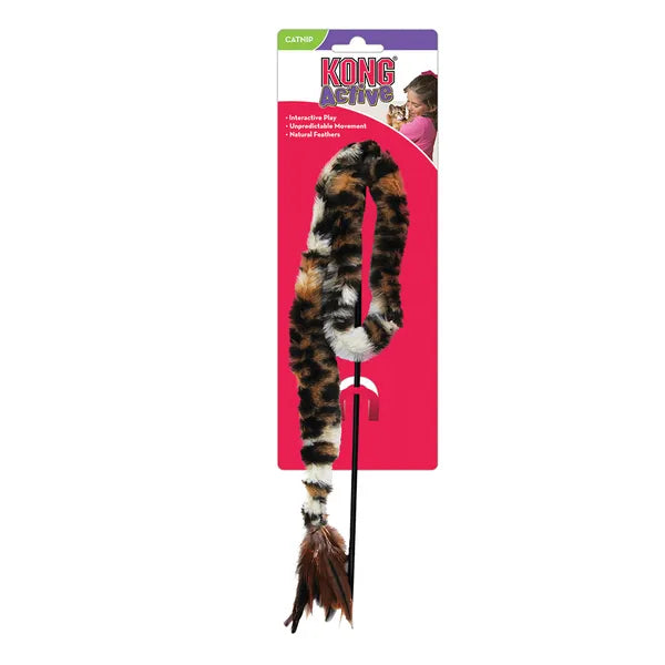 KONG Active Swizzle Bird Teaser Cat Toy Front Packaging