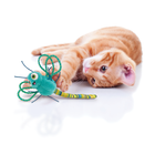 Cat playing with KONG Flingeroo Dragonfly Cat Toy