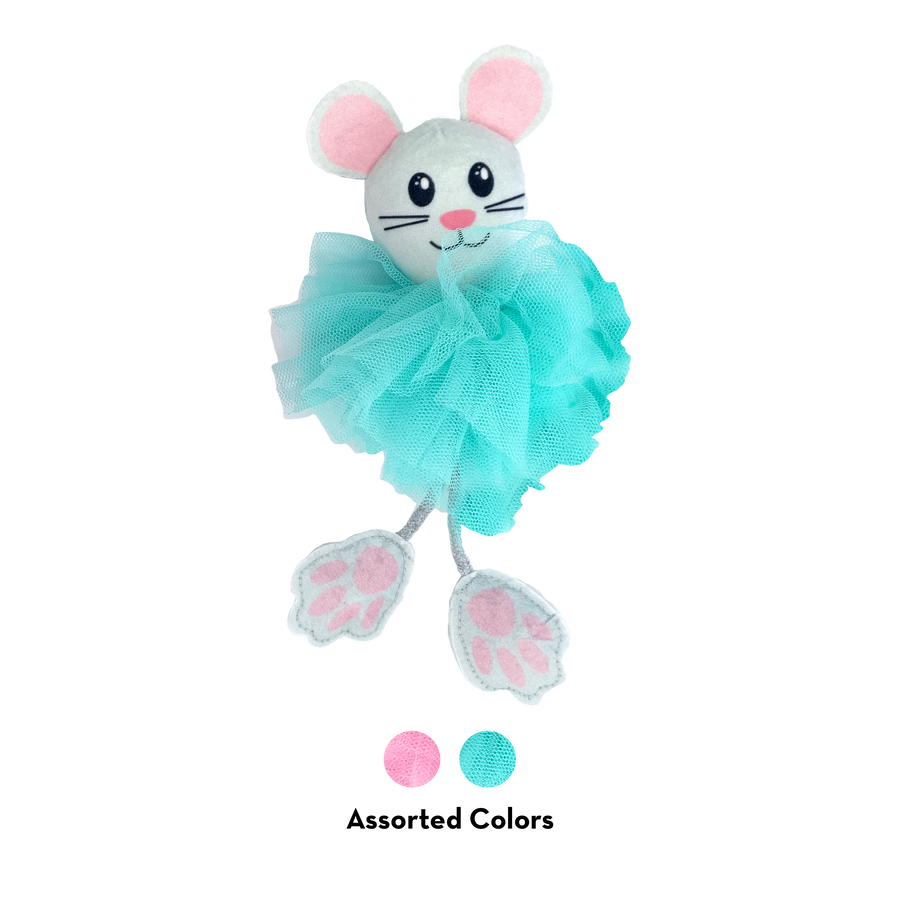 Blue KONG Flingeroo Tutu Cat Toy 