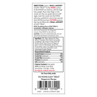 Back Label of KONG Pepperoni Easy Treat for Dogs showing Direction, Guaranteed Analysis, Ingredients and Calorie Content