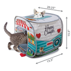 KONG Play Space Camper Cat Cube 15.5" x 15.5" x 20.25" size 