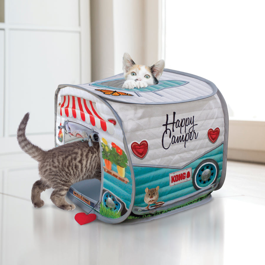 KONG Play Space Camper Cat Cube with Cats 