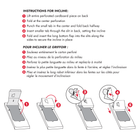KONG Pop-up Incline Scratcher - Instructions in English and French