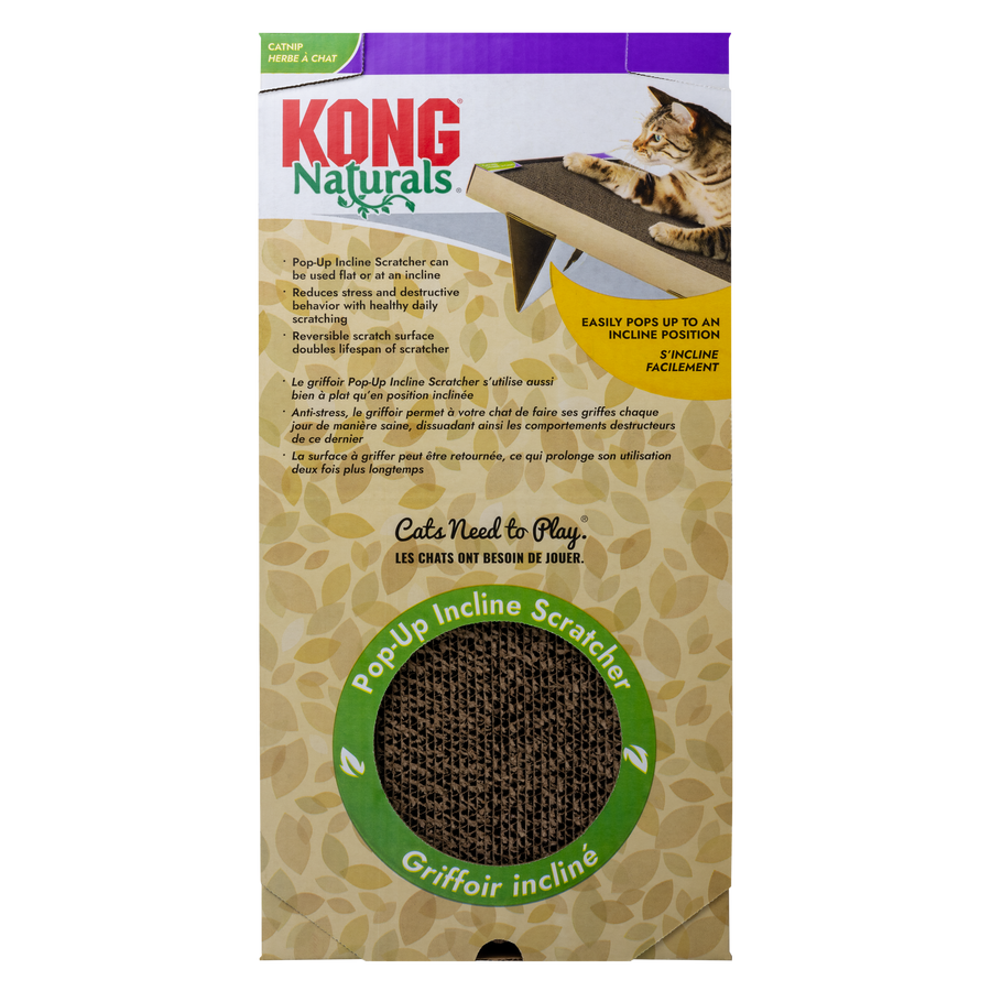 KONG Naturals Pop-up Incline Scratcher
