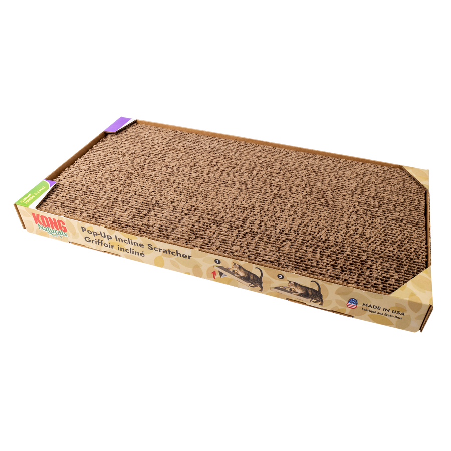 KONG Naturals Pop-up Incline Scratcher