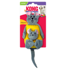 Front packaging of KONG Pull-A-Partz Cheezy Cat Toys