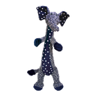 KONG Shakers Luvs Elephant Dog Toy Navy Blue & Polka Dots