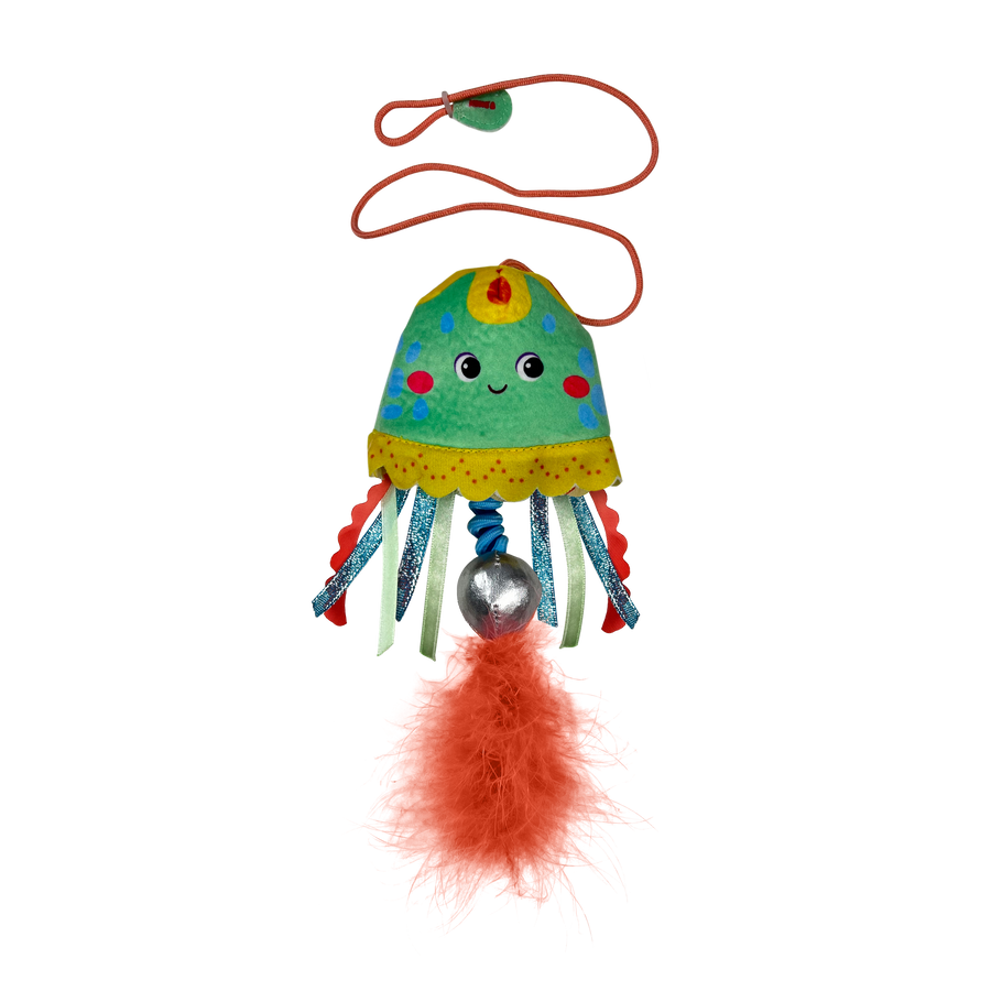 KONG Teaser Jellyfish Toy for cats