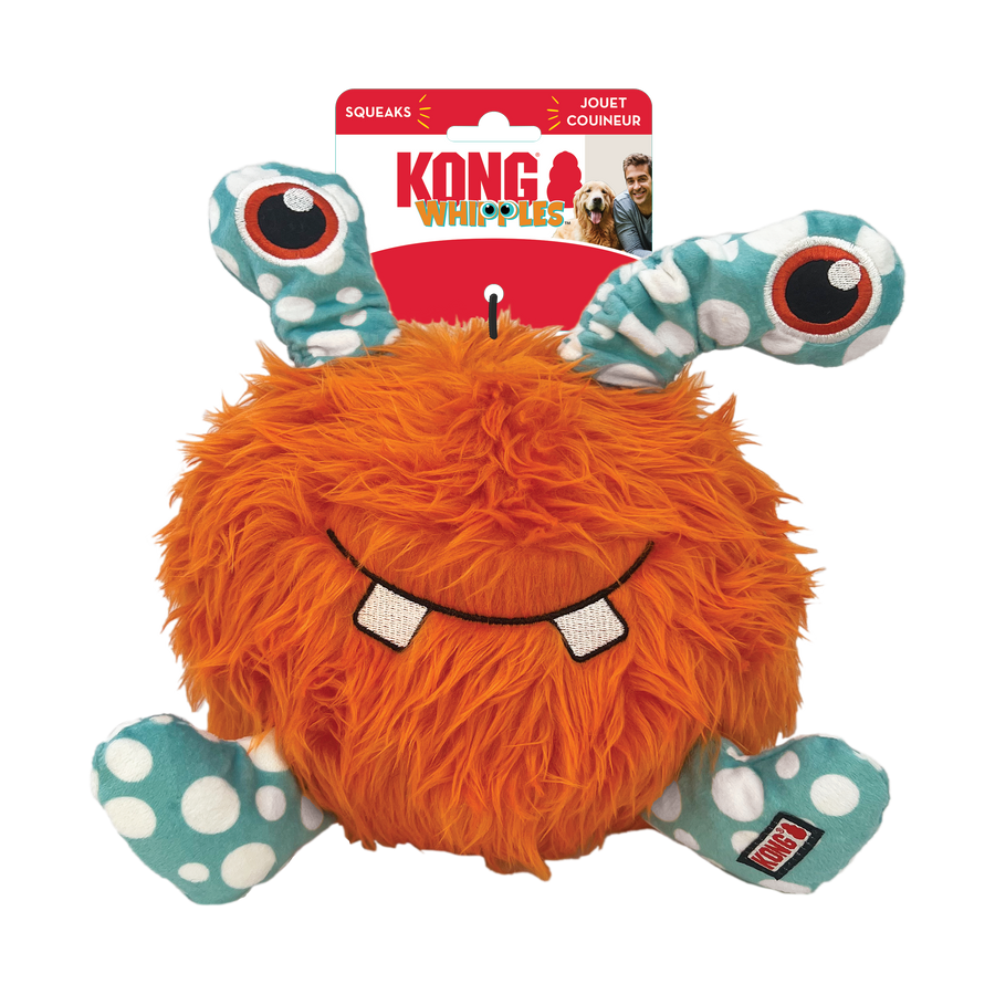 Orange KONG Whipples X-Large Dog Toy Packaging