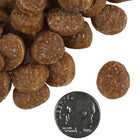 A size for every dog. Kibble approximately 2/3rds size of a dime.