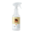 Front Spray bottle of Kin + Kind Pee, Stain & Odor Destroyer Hardwood Cleaner
