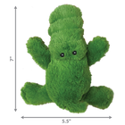 Kong Cozie Ali Alligator Medium Dog Toy, 5.5" x 7" size