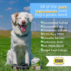 All of the pure igredients your pup's joints need.