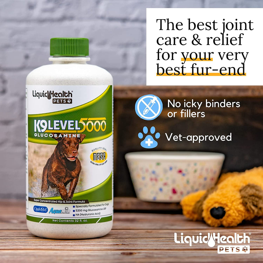 Liquid Health K9 Level 5000 Glucosamine Chondroitin Opti MSM