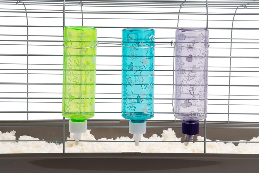 3 Bottles of Lixit Critter Brite Small Animal Water Bottle