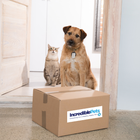 Dog & Cat receiving delivery