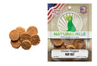 Front pouch of Loving Pets Chicken Nugget Dog Treats 1.5oz