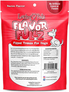 Back Pouch of Loving Pets Flavorfullz Bacon Filled Dog Treats 6oz