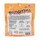 Back pouch of Loving Pets Houndations Grain Free Salmon Training Dog Treats 4oz