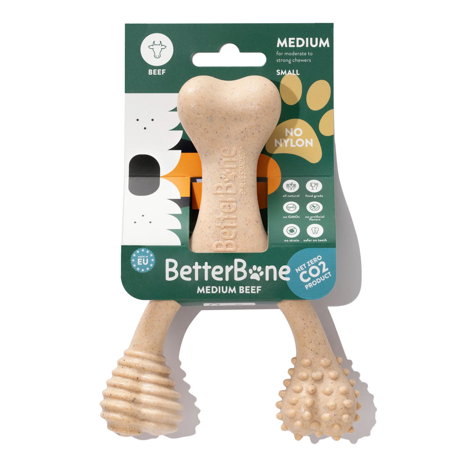 Betterbone Medium Hardness Natural Hypoallergenic Beef Flavor Dog Chew