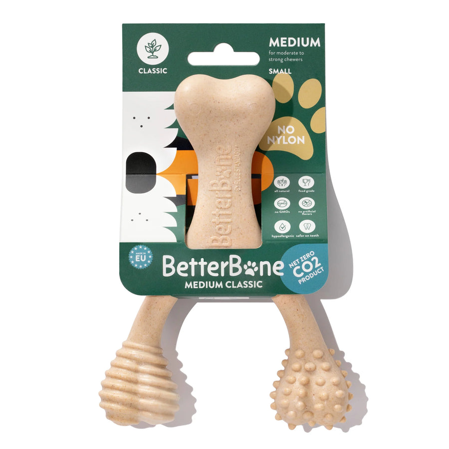 Betterbone Medium Hardness Natural Hypoallergenic Classic Flavor Dog Chew