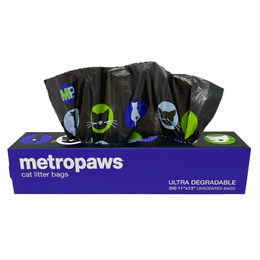 Metro Paws Cat Litter Bags Purple. 