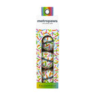 Metro Paws Mini Metro Tennis Ball Dog or Cat Toy- Squeaker Pawty. 