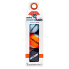 Metro Paws Mini Metro Tennis Ball Dog or Cat Toy orange. 