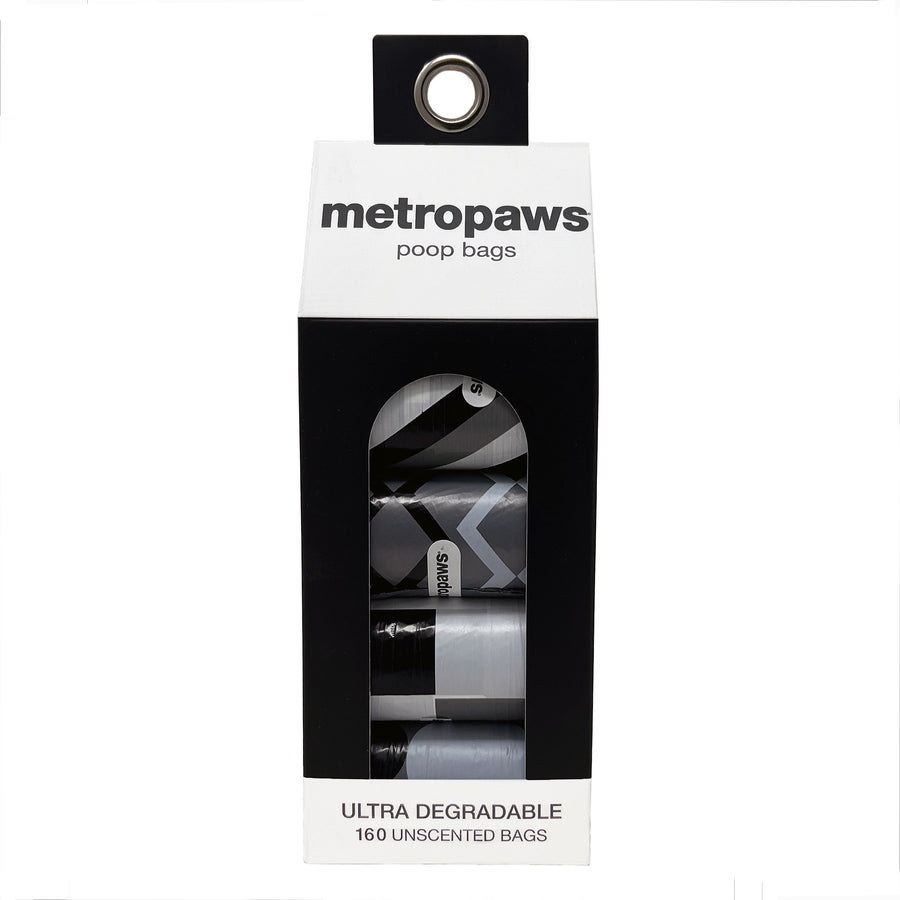 Metro Paws ULTRA Degradable Poop Bags
Black. 