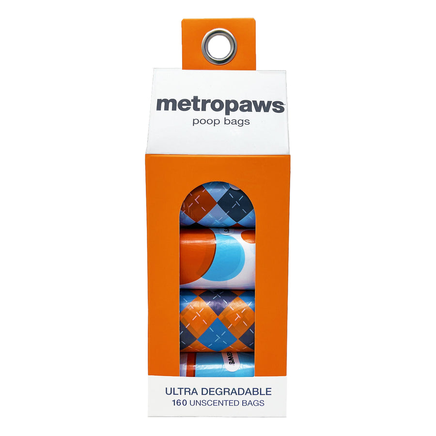 Metro Paws ULTRA Degradable Poop Bags
Orange. 