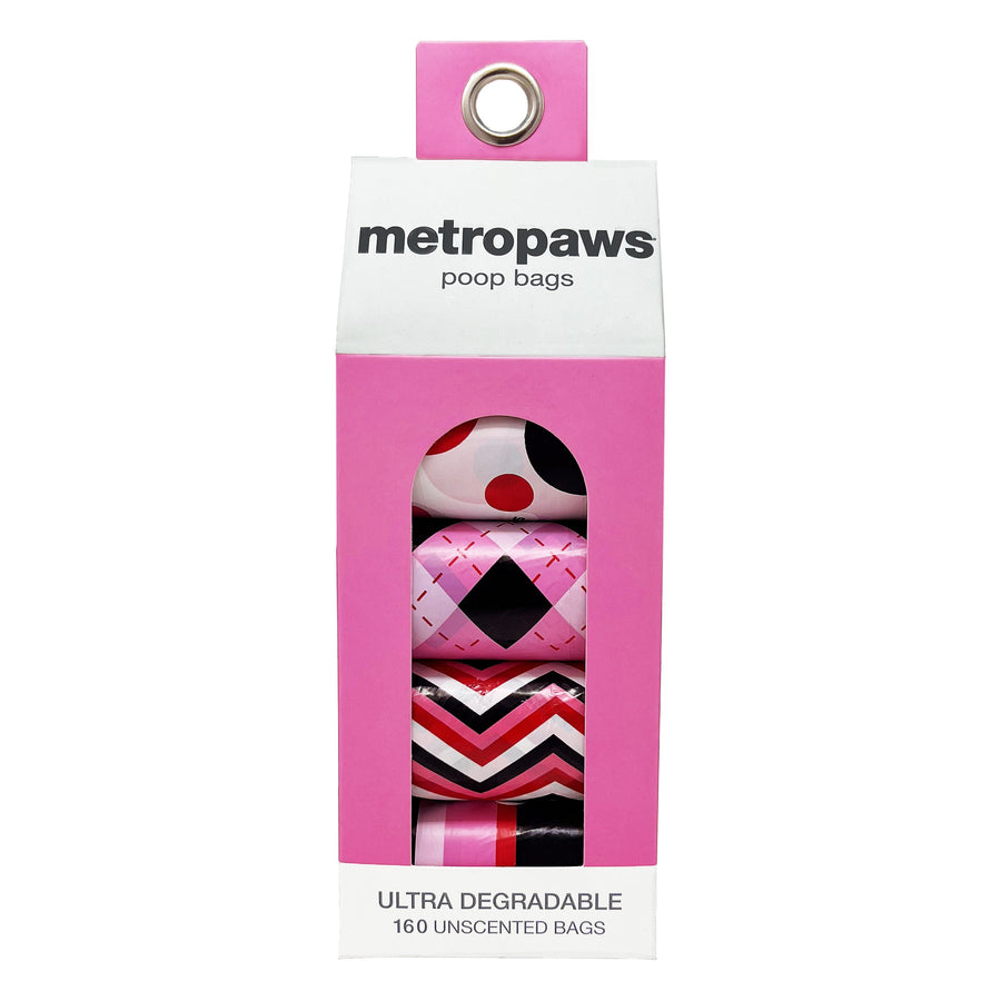 Metro Paws ULTRA Degradable Poop Bags
Pink. 