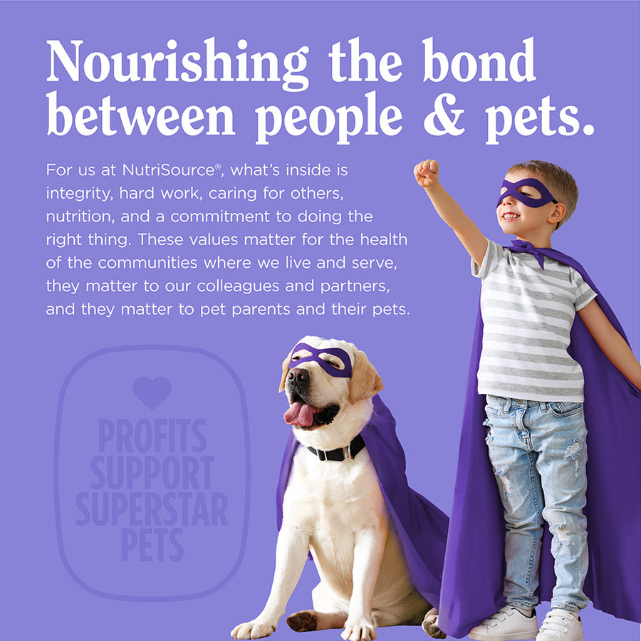 Nourishing the bond between people and pets.